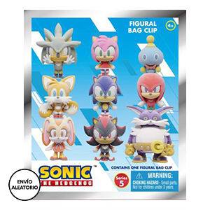 Colgante 3D Sonic series 5 para Mochilas y bolsos (surtido)