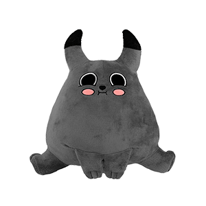 Peluche Exploding Kittens Evil Cat de 20 cm