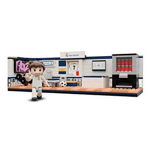 Set de construccion Vestuario Real Madrid de 30 cm (440 piezas)