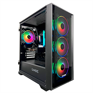 GAMEPC 26R550A - Ryzen 5-4500 - RTX 5050 - 16GB – 1TB SSD - Ordenador Sobremesa Gaming