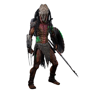 Figura Depredador Action Figure 1/6 Feral Predator (Battle Damaged Version) de 37 cm