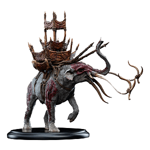 Figura El Señor de los Anillos Mini Statue Mumak in Battle de 17 cm