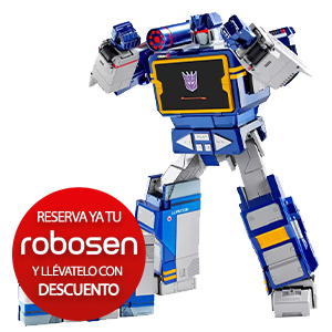 Robosen Soundwave G1 Flagship Robot para Merchandising en GAME.es