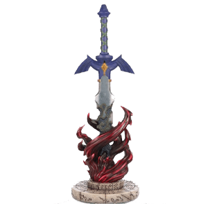 Replica Espada The Legend of Zelda: Tears of the Kingdom Decayed Master Sword Escala 1/1 de 28 cm