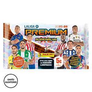 Sobres de cartas Premium Adrenalyn La Liga 2025-2026