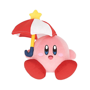 Peluche Kirby  13 Cm Parasol Kp23