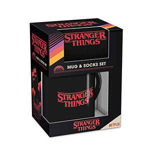 Caja Regalo Stranger Things Taza y Calcetín