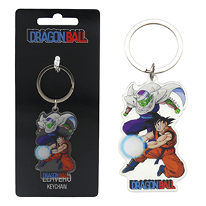 Llavero Metacrilato Goku y Piccolo