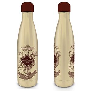 Botella Harry Potter Metálica 500 Ml Marauders Map