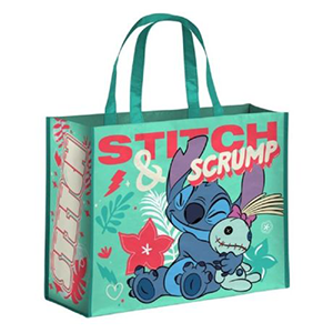 Bolsa De Rafia Lilo & Stitch Stitch & Scrump