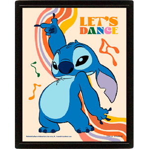 Póster Lilo & Stitch 3D Let´s Dance