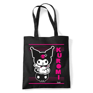 Bolsa Loneta Kuromi Rocking Out