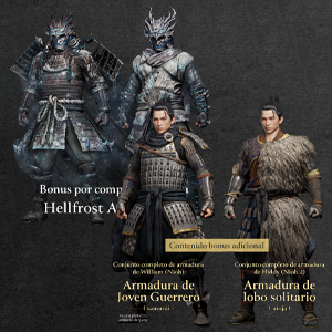 Nioh 3 Launch Edition - DLC “Hellfrost Set”