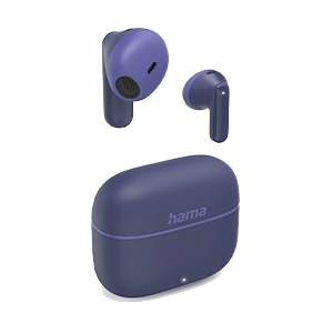 Auriculares Hama BT - Freedom Light II - TWS - Control voz - Azul