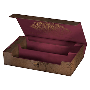 Caja de almacenaje para cartas Omnihive 1000+ El Señor de los Anillos "Places of Middle-earth" (1000 cartas)
