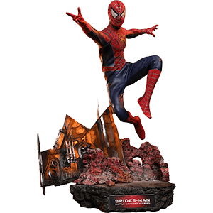 Figura Spider-Man Movie Masterpiece Action Figure 1/6 Spider-Man (Battle Damaged Version) de 30 cm