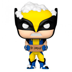 Figura POP Marvel Holiday Wolverine Sign (REACONDICIONADO)