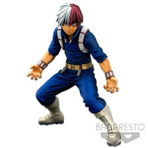 Figura The Shoto Todoroki Two Dimensions Banpresto World figure Colosseum Super Master Stars Piece 21cm (REACONDICIONADO)