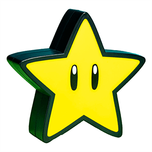Lámpara Nintendo Super Mario Superstar con Sonido (REACONDICIONADO)