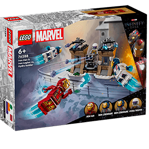 LEGO Super Heroes Marvel: Iron Man Y Legión De Hierro Vs. Soldado De Hydra 76288 (REACONDICIONADO)