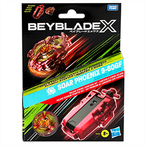 Pack de Lanzador Premium Beyblade X Soar Phoenix 9-60GF (REACONDICIONADO)