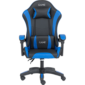 GAME GT Zero Negro-Azul - Silla Gaming (REACONDICIONADO) para PC GAMING en GAME.es