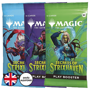Sobre de cartas Magic: The Gathering Secrets of Strixhaven Play Booster (inglés)
