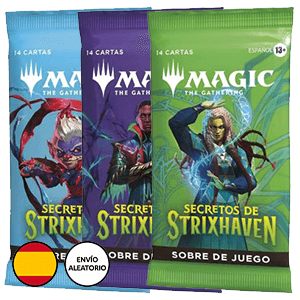 Sobre de cartas Magic: The Gathering Secrets of Strixhaven Play Booster (castellano)