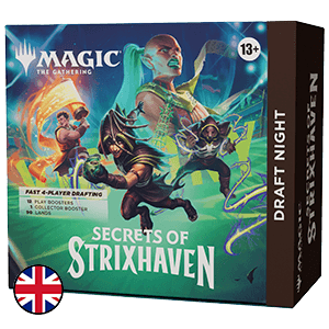 Draft Night Magic: The Gathering Secrets of Strixhaven (inglés)
