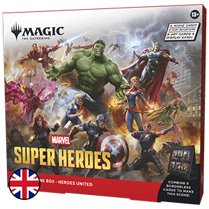 Scene Box Magic: The Gathering Marvel Super Heroes (inglés)