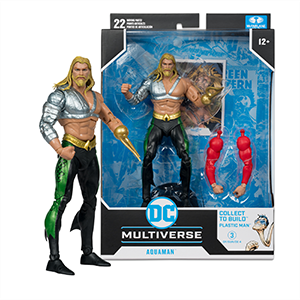 Figura DC Build-A Aquaman (Justice League) de 18 cm