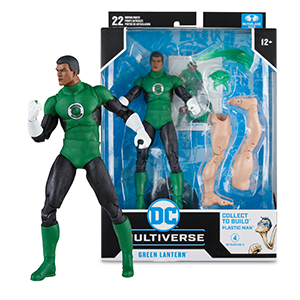 Figura DC Build-A Linterna Verde (Justice League) de 18 cm