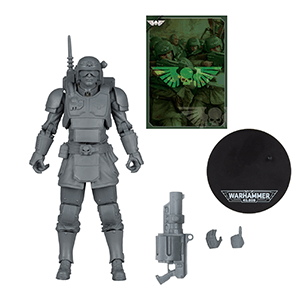 Figura Warhammer 40000 WV9 Astra Militarum Karskin AP de 18 cm