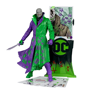Figura DC Hush Jokerizado Edicion Gold de 18 cm