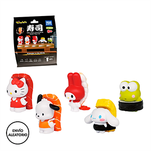 Figura coleccionable Twinchees Hello Kitty & Ftiends Hide and Seek de 5 cm