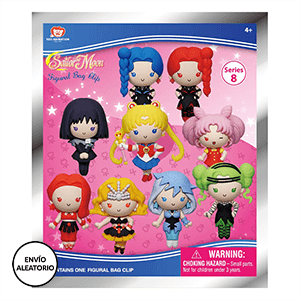 Colgante 3D Sailor Moon Series 8 para mochilas y bolsos (surtido)