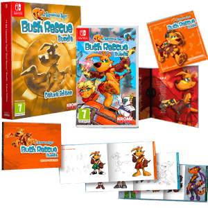 TY the Tasmanian Tiger Bush Rescue Bundle Deluxe Edition