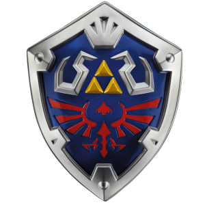 Escudo Hyliano Link Zelda (REACONDICIONADO)