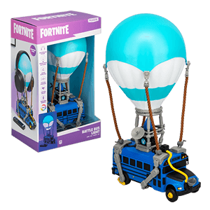 Lampara con luz y soporte para auriculares Battle Bus Fortnite de 32 cm (REACONDICIONADO) para Merchandising en GAME.es