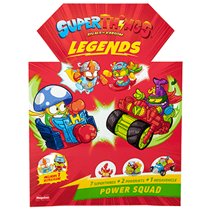 Superthings Legends - Power Squad (REACONDICIONADO)