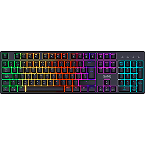 GAME KX5W Mecanico Wireless Bluetooth RGB Spanish Layout - Teclado Gaming (REACONDICIONADO)