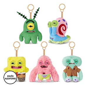 Surtido Llavero Fuggler Bob Esponja