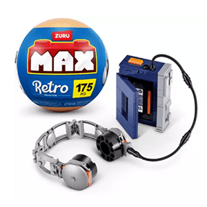 Cápsula con bloques MAX Retro Walkman