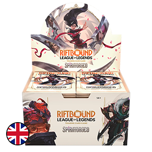 Caja de sobres League of Legends Riftbound: Spiritforged display (24 sobres)