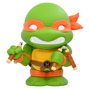 Hucha Tortugas Ninja Michelangelo de 20 cm