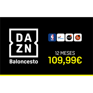 Código DAZN Baloncesto 12 Meses Suscripción 109.99 Euros