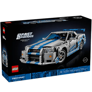 LEGO Technic Coche Nissan Skyline GT-R (R34) de 2 Fast 2 Furious 42210 (REACONDICIONADO)