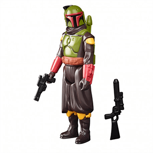 Figura Star Wars The Mandalorian Boba Fett Morak Colección Retro (REACONDICIONADO)