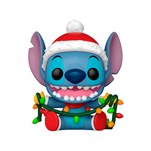Figura Pop Disney Holidays: Stitch con Luces (REACONDICIONADO)
