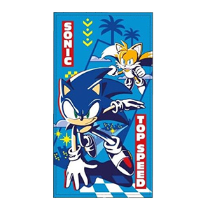 Toalla de Playa microfibra Sonic de 70 x 140 cm (REACONDICIONADO)